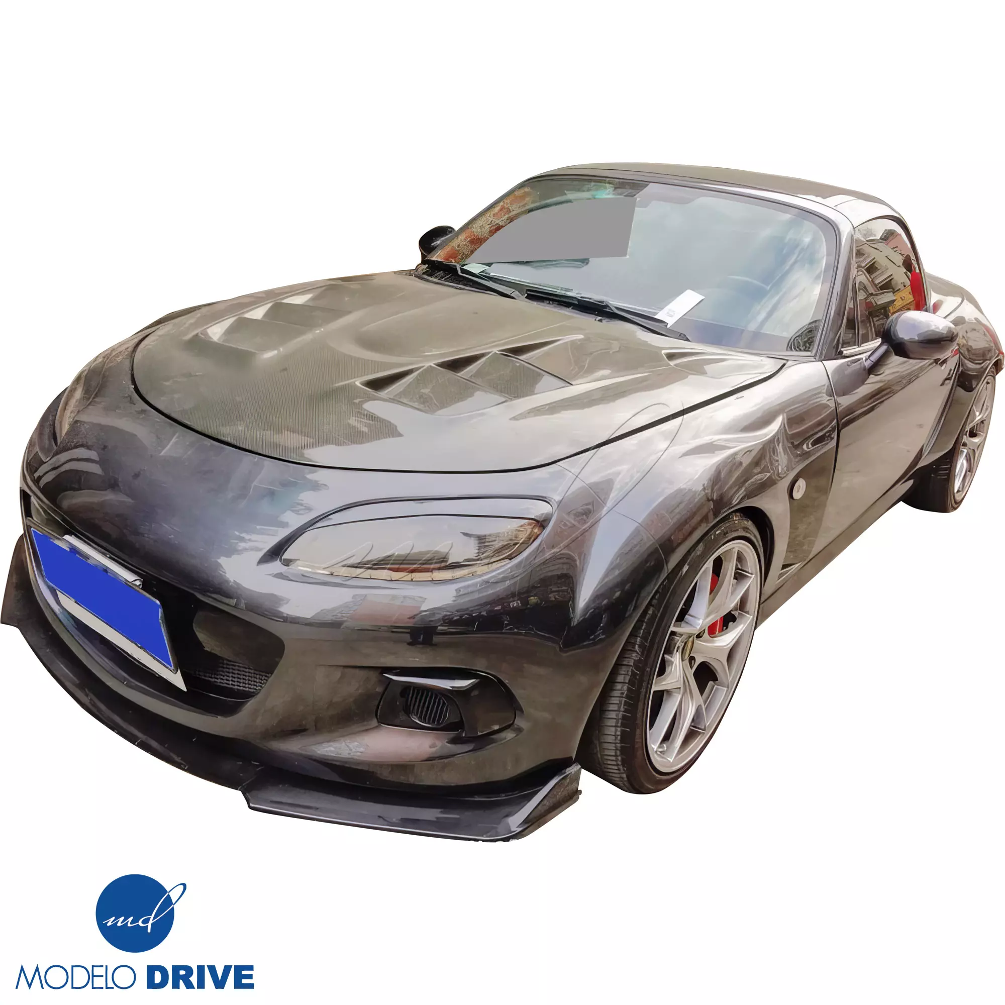 ModeloDrive Carbon Fiber RAME A9 Hood > Mazda Miata (NC) 2006-2015 - Image 11