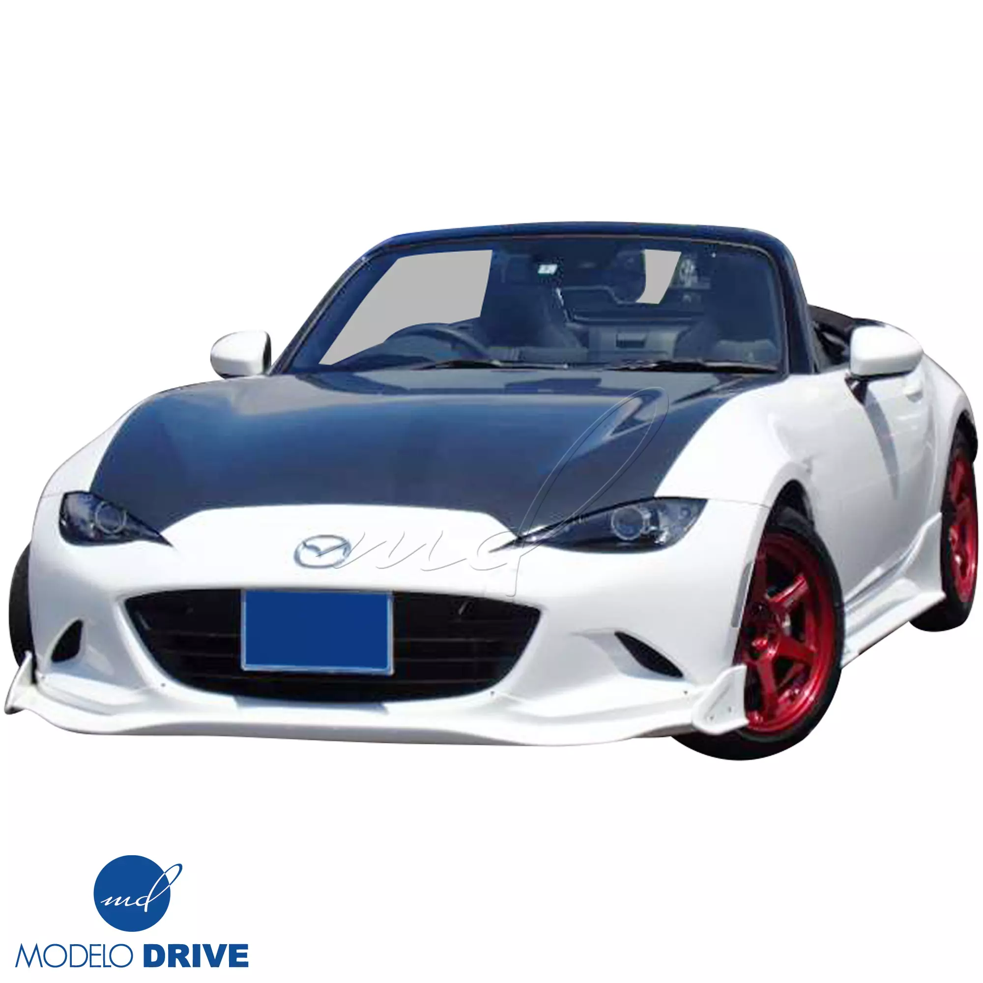 ModeloDrive Carbon Fiber OER Hood > Mazda Miata (ND) 2016-2021 - Image 6