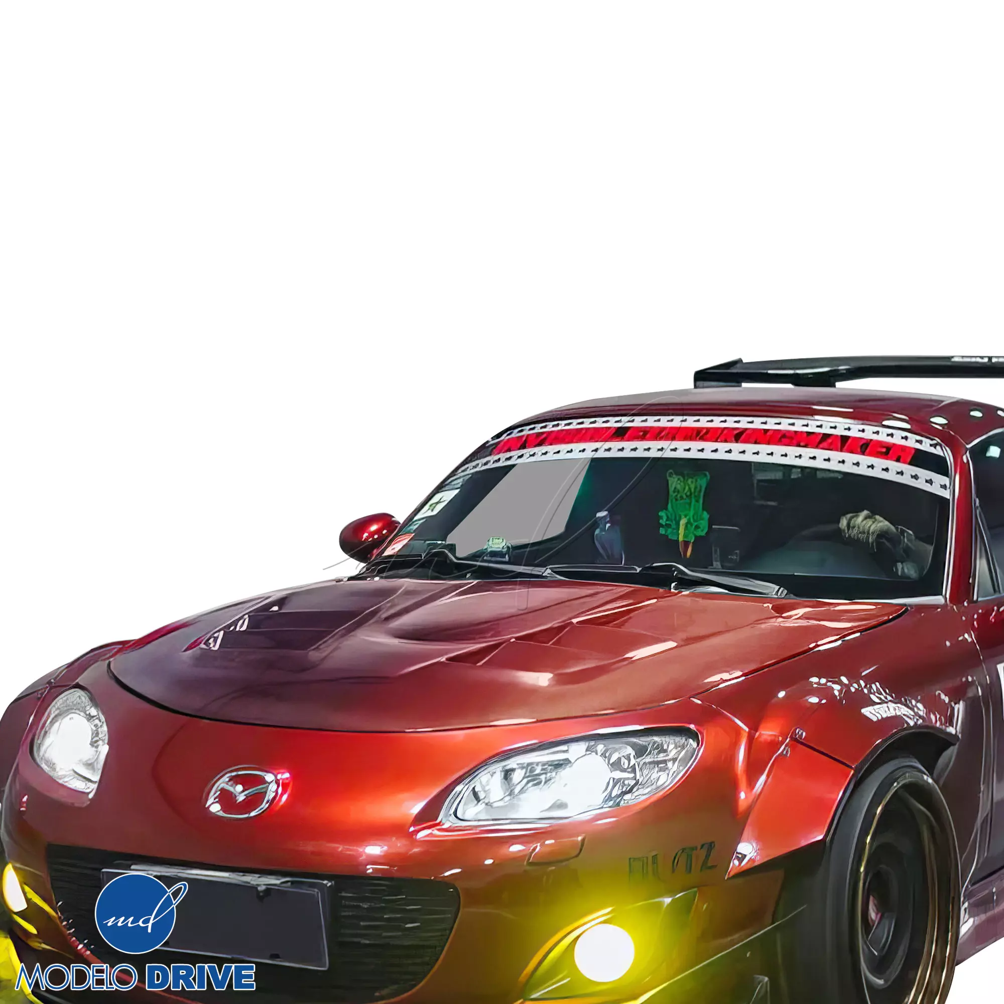 ModeloDrive FRP RAME A9 Hood > Mazda Miata (NC) 2006-2015 - Image 1