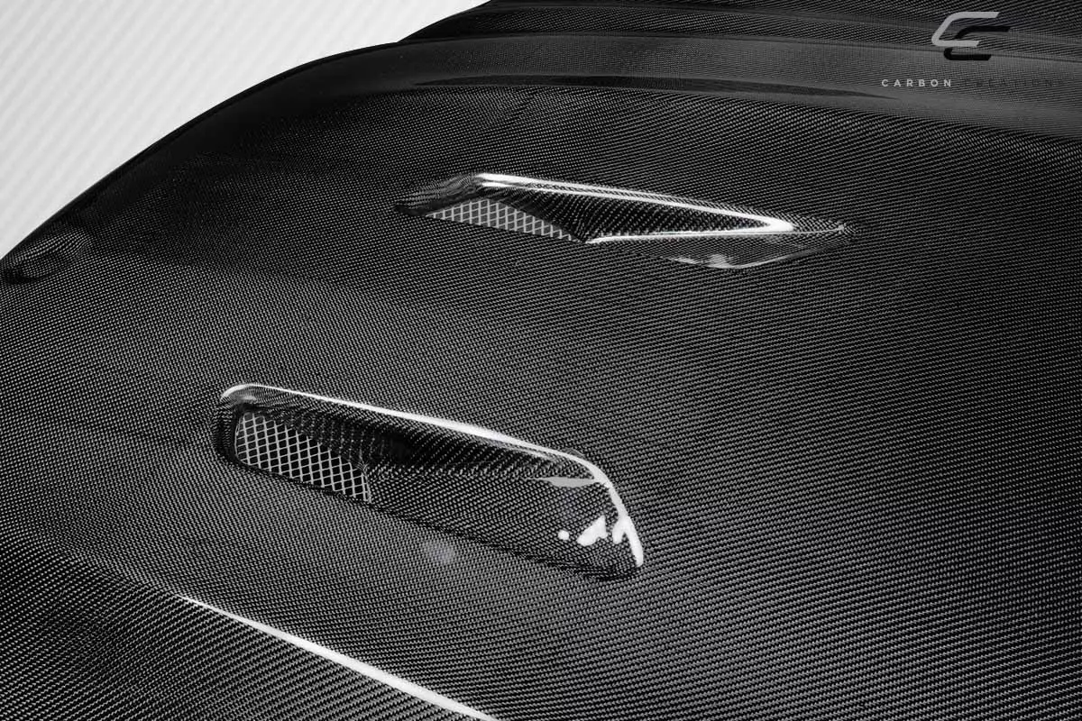 2003-2009 Mercedes CLK W209 Carbon Creations Black Series Look Hood 1 Piece - Image 7