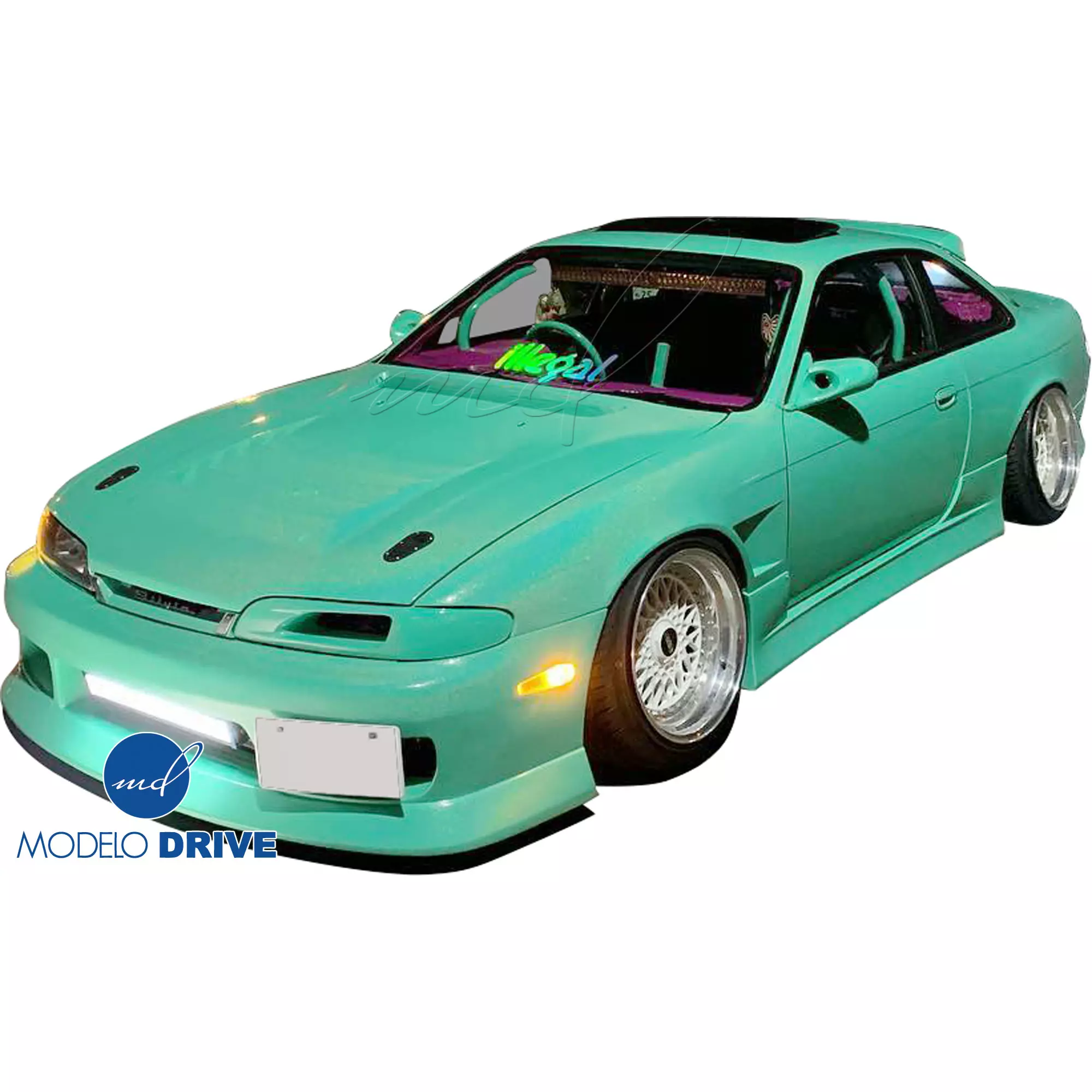 ModeloDrive FRP DMA D1 Hood > Nissan 240SX S14 (Zenki) 1995-1996 - Image 3