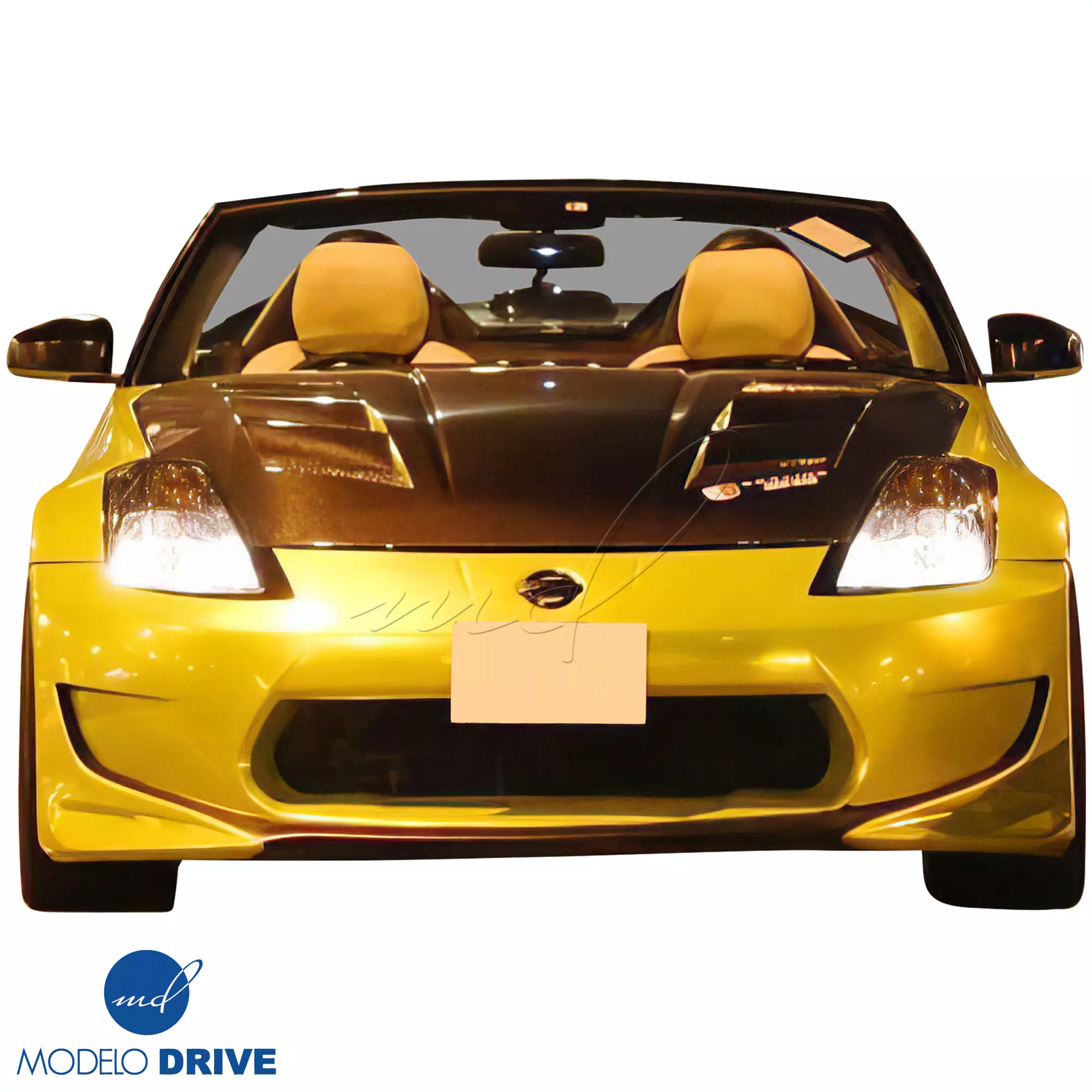 ModeloDrive Carbon Fiber AMU v1 Hood > Nissan 350Z Z33 2003-2006 - Image 12