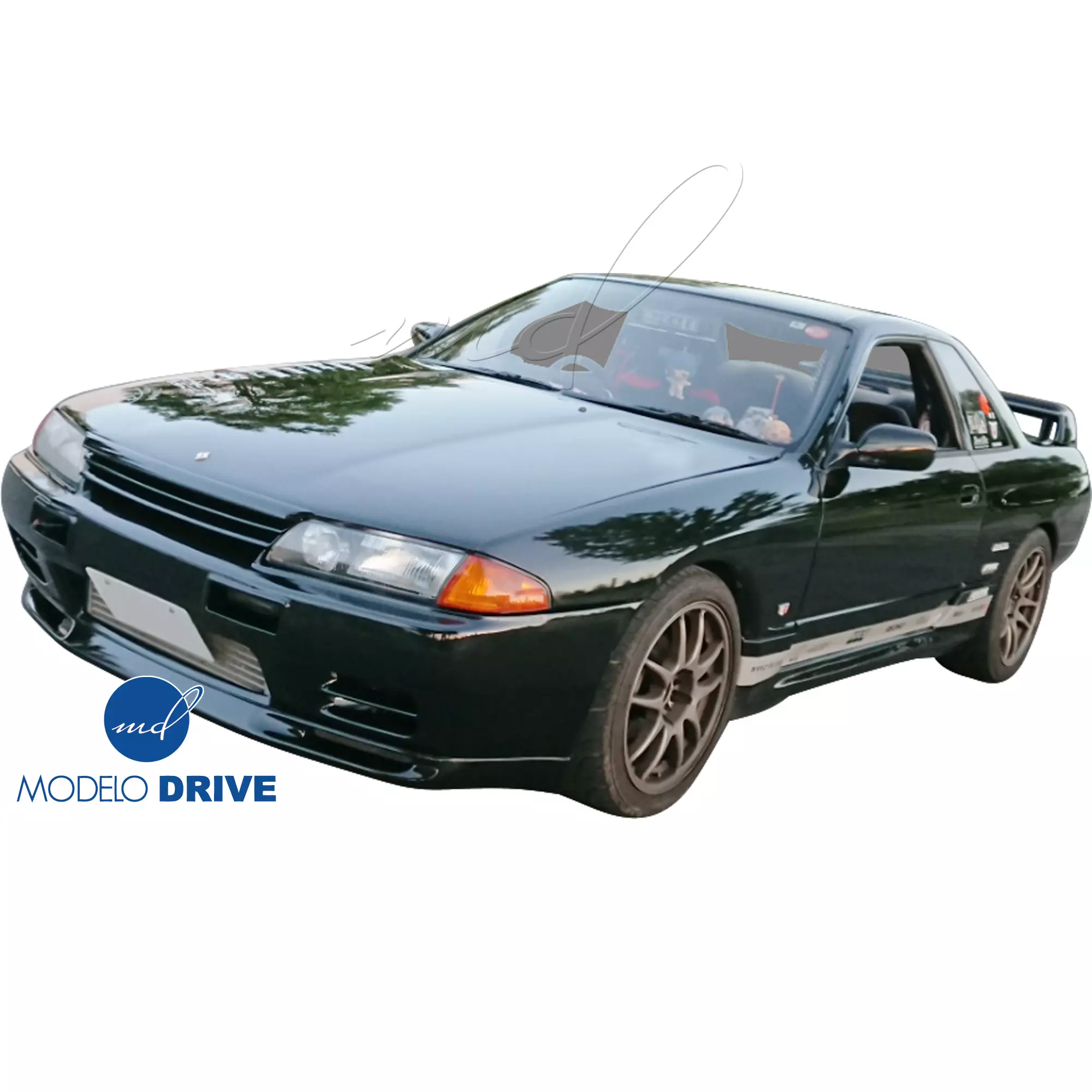 ModeloDrive FRP OER GTR Hood Brow Accent > Nissan Skyline R32 1990-1994 - Image 5