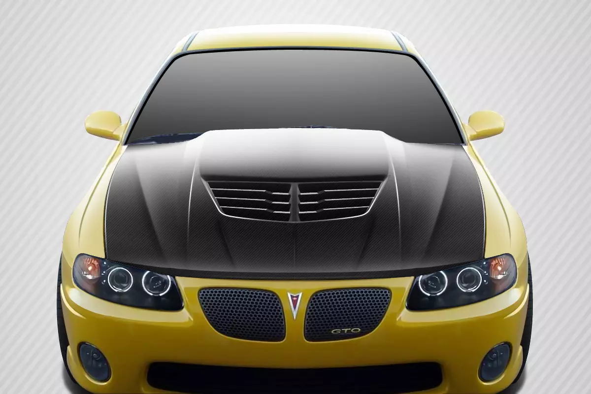2004-2006 Pontiac GTO Carbon Creations DriTech Stingray Z Hood 1 Piece - Image 1