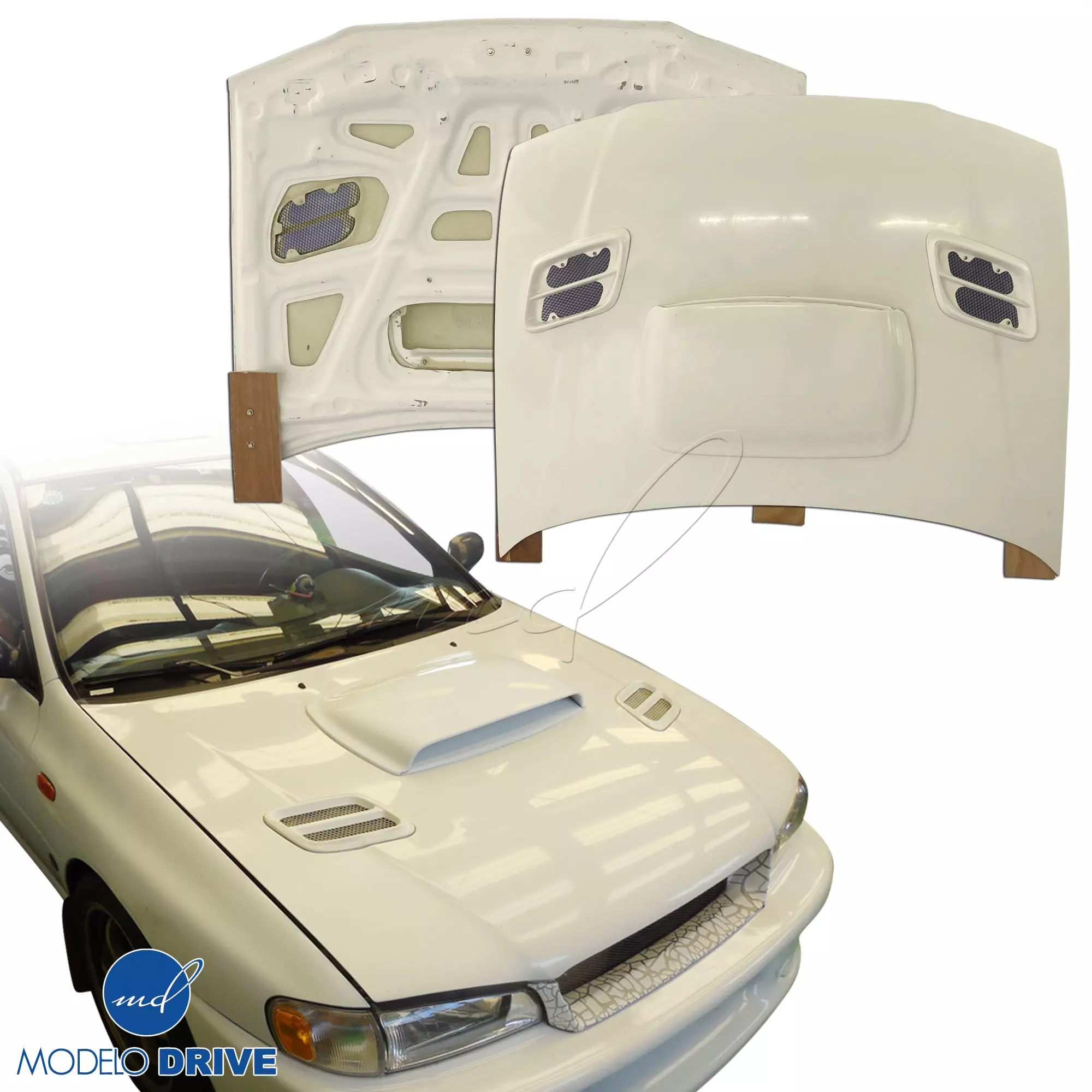 ModeloDrive FRP WRC Hood > Subaru Impreza (GC8) 1993-2001 > 2/4/5dr - Image 11