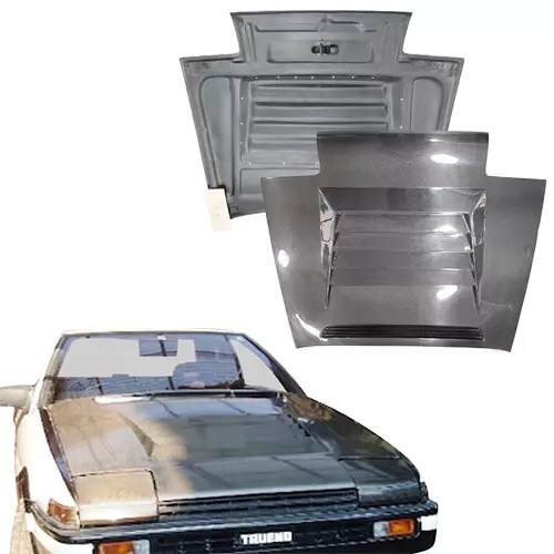 ModeloDrive Carbon Fiber DMA D1 Hood > Toyota Corolla AE86 Trueno 1984-1987 - Image 9