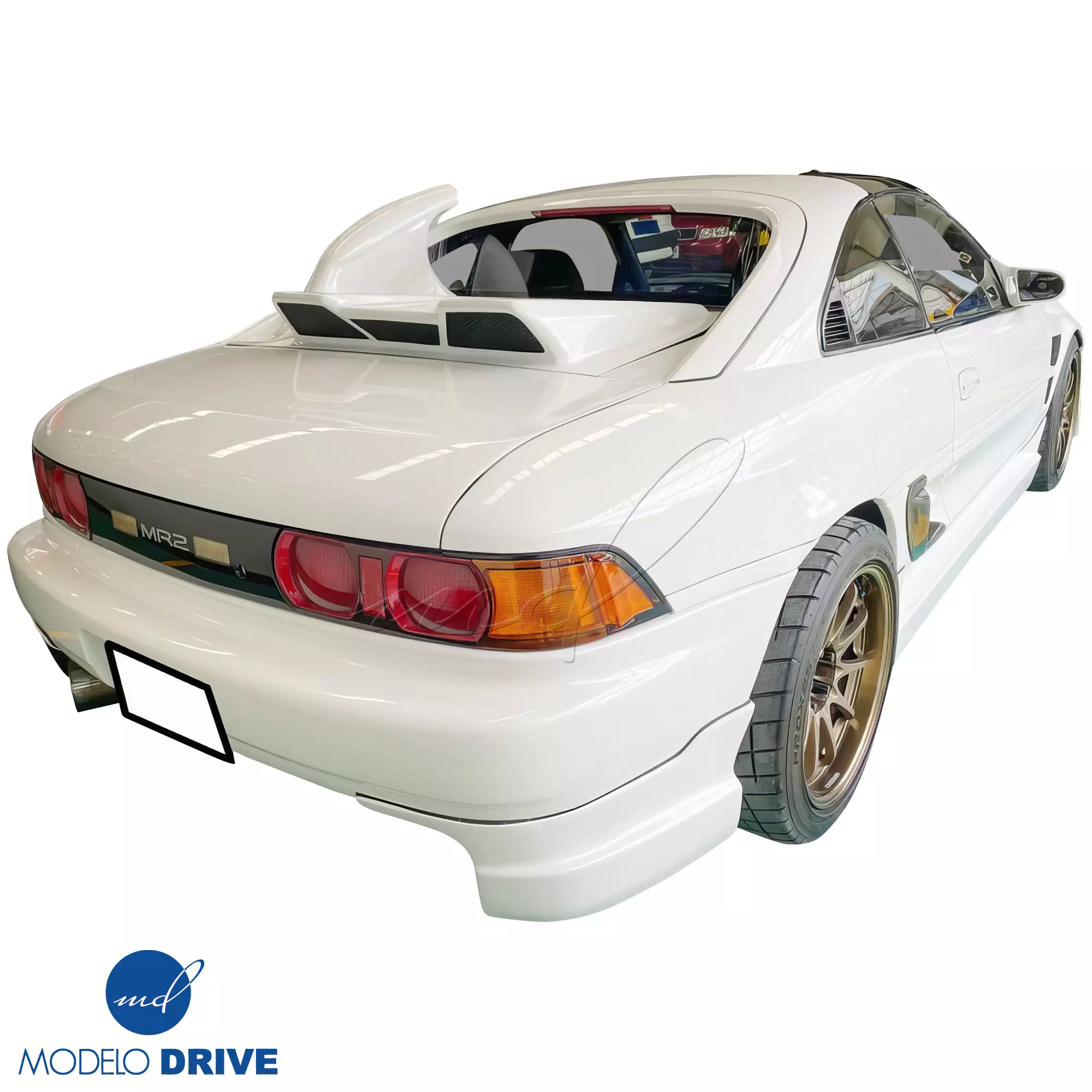 ModeloDrive FRP PPOW Trunk Engine Lid > Toyota MR2 (SW20) 1991-1995 - Image 1