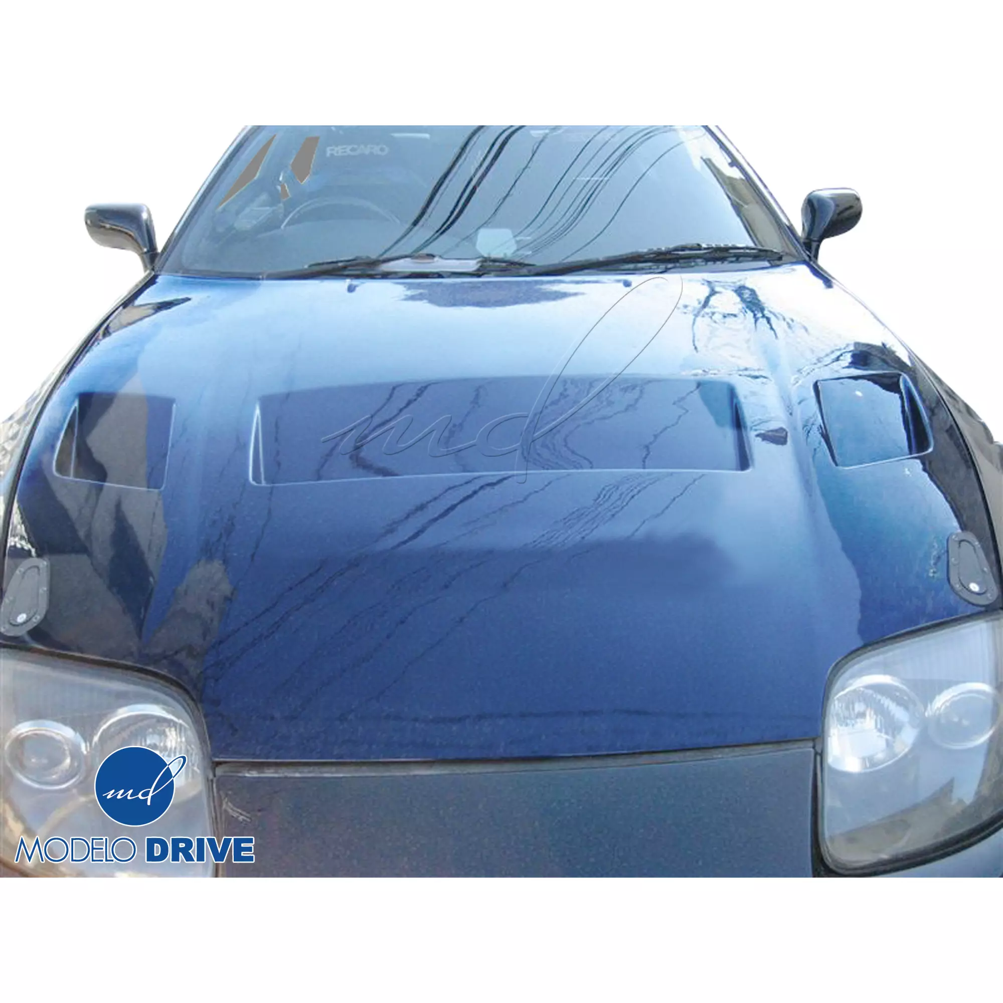 ModeloDrive Carbon Fiber ABFL 3Vent Hood > Toyota Supra (JZA80) 1993-1998 - Image 4