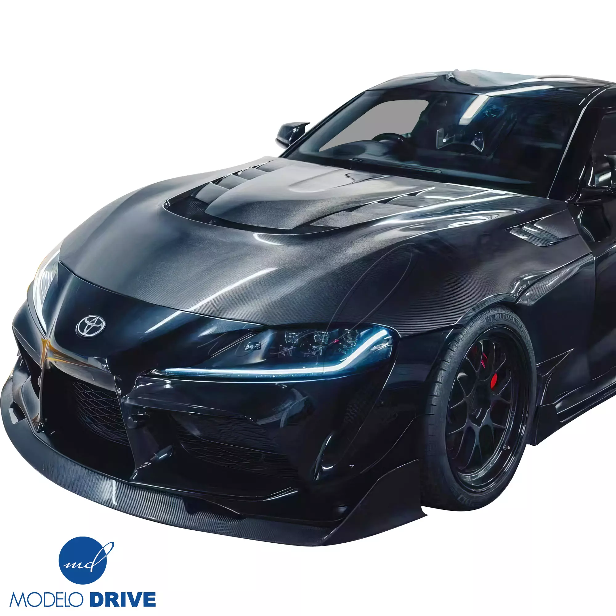 ModeloDrive Carbon Fiber VARI Hood > Toyota Supra (A90 A91) 2019-2023 - Image 11