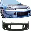 KBD Urethane BC Spec Style 1pc Front Bumper > Honda Civic 1992-1995 - Image 6