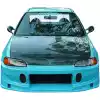 KBD Urethane BC Spec Style 1pc Front Bumper > Honda Civic 1992-1995 - Image 11