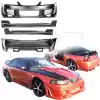 KBD Urethane V Spec Style 4pc Full Body Kit > Ford Mustang 1999-2004 - Image 1