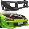 KBD Urethane Blits Style 1pc Front Bumper > Mitsubishi Eclipse 1997-1999 - Image 1