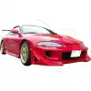 KBD Urethane Blits Style 1pc Front Bumper > Mitsubishi Eclipse 1997-1999 - Image 11