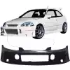 KBD Urethane BC Spec Style 1pc Front Bumper > Honda Civic 1996-1998 - Image 1