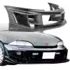 KBD Urethane Bomb Style 1pc Front Bumper > Chevrolet Cavalier 1995-1999 - Image 6