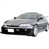 KBD Urethane Bomb Style 1pc Front Bumper > Chevrolet Cavalier 1995-1999 - Image 7