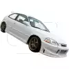 KBD Urethane BC Spec Style 1pc Front Bumper > Honda Civic 1996-2000 - Image 5