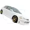 KBD Urethane BC Spec Style 1pc Front Bumper > Honda Civic 1996-2000 - Image 6