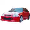 KBD Urethane BC Spec Style 1pc Front Bumper > Honda Civic 1996-2000 - Image 9