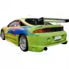 KBD Urethane Blits Style 1pc Rear Bumper > Mitsubishi Eclipse 1997-1999 - Image 3