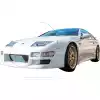 KBD Urethane GR Spec Style 1pc Front Bumper > Nissan 300ZX 1990-1996 - Image 4