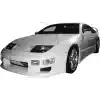 KBD Urethane GR Spec Style 1pc Front Bumper > Nissan 300ZX 1990-1996 - Image 9