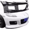 KBD Urethane MS Style 1pc Front Bumper > Mazda RX8 2004-2008 - Image 1