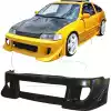 KBD Urethane Vadar Style 1pc Front Bumper > Honda CRX 1988-1991 - Image 6