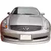 KBD Urethane IL Spec Style 1pc Front Lip > Infiniti G35 Coupe 2003-2005 - Image 2