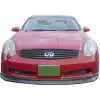 KBD Urethane IL Spec Style 1pc Front Lip > Infiniti G35 Coupe 2003-2005 - Image 7