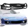 KBD Urethane F Spec Style 1pc Front Bumper > Mazda RX7 1993-1997 - Image 4