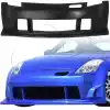 KBD Urethane ING NV Style 1pc Front Bumper > Nissan 350Z 2003-2008 - Image 5