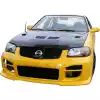 KBD Urethane R34 Style 1pc Front Bumper > Nissan Sentra 2004-2006 - Image 3