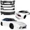 KBD Urethane GP1 Style 4pc Full Body Kit > Nissan 240SX 1989-1994 - Image 1