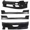 KBD Urethane GP1 Style 4pc Full Body Kit > Nissan 240SX 1989-1994 - Image 5