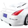 KBD Urethane ING VLX Style 1pc Rear Lip > Nissan 350Z 2003-2008 - Image 8