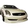 KBD Urethane IL Spec Style 1pc Front Lip > Infiniti G35 Coupe 2006-2007 - Image 2