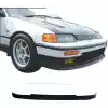 KBD Urethane Sir Spec Style 1pc Front Lip > Honda CRX 1988-1991 - Image 1