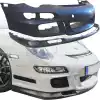 KBD Urethane GT 3 Look Style 2pc Front Bumper & Lip > Porsche 997 2005-2009 - Image 1