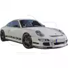 KBD Urethane GT 3 Look Style 2pc Front Bumper & Lip > Porsche 997 2005-2009 - Image 8