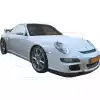 KBD Urethane GT 3 Look Style 2pc Front Bumper & Lip > Porsche 997 2005-2009 - Image 9