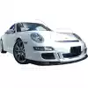 KBD Urethane GT 3 Look Style 2pc Front Bumper & Lip > Porsche 997 2005-2009 - Image 12