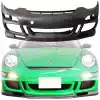 KBD Urethane GT 3 Look Style 2pc Front Bumper & Lip > Porsche 997 2005-2009 - Image 13