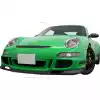 KBD Urethane GT 3 Look Style 2pc Front Bumper & Lip > Porsche 997 2005-2009 - Image 15