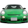 KBD Urethane GT 3 Look Style 2pc Front Bumper & Lip > Porsche 997 2005-2009 - Image 16