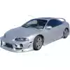 KBD Urethane Bomb Style 1pc Front Bumper > Mitsubishi Eclipse 1997-1999 - Image 3