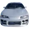 KBD Urethane Bomb Style 1pc Front Bumper > Mitsubishi Eclipse 1997-1999 - Image 5