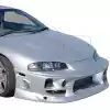 KBD Urethane Bomb Style 1pc Front Bumper > Eagle Talon 1997-1999 - Image 1