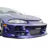 KBD Urethane Bomb Style 1pc Front Bumper > Eagle Talon 1997-1999 - Image 7